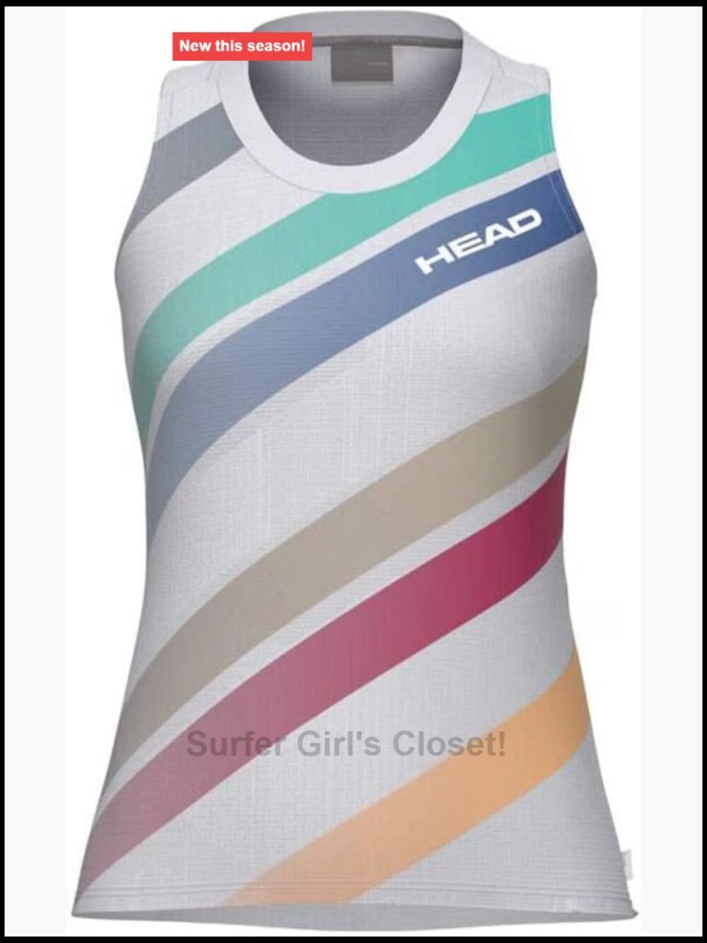 Women's Pro Performance Tennis Tank Top – Moisture-Wicking Jacquard Athletic